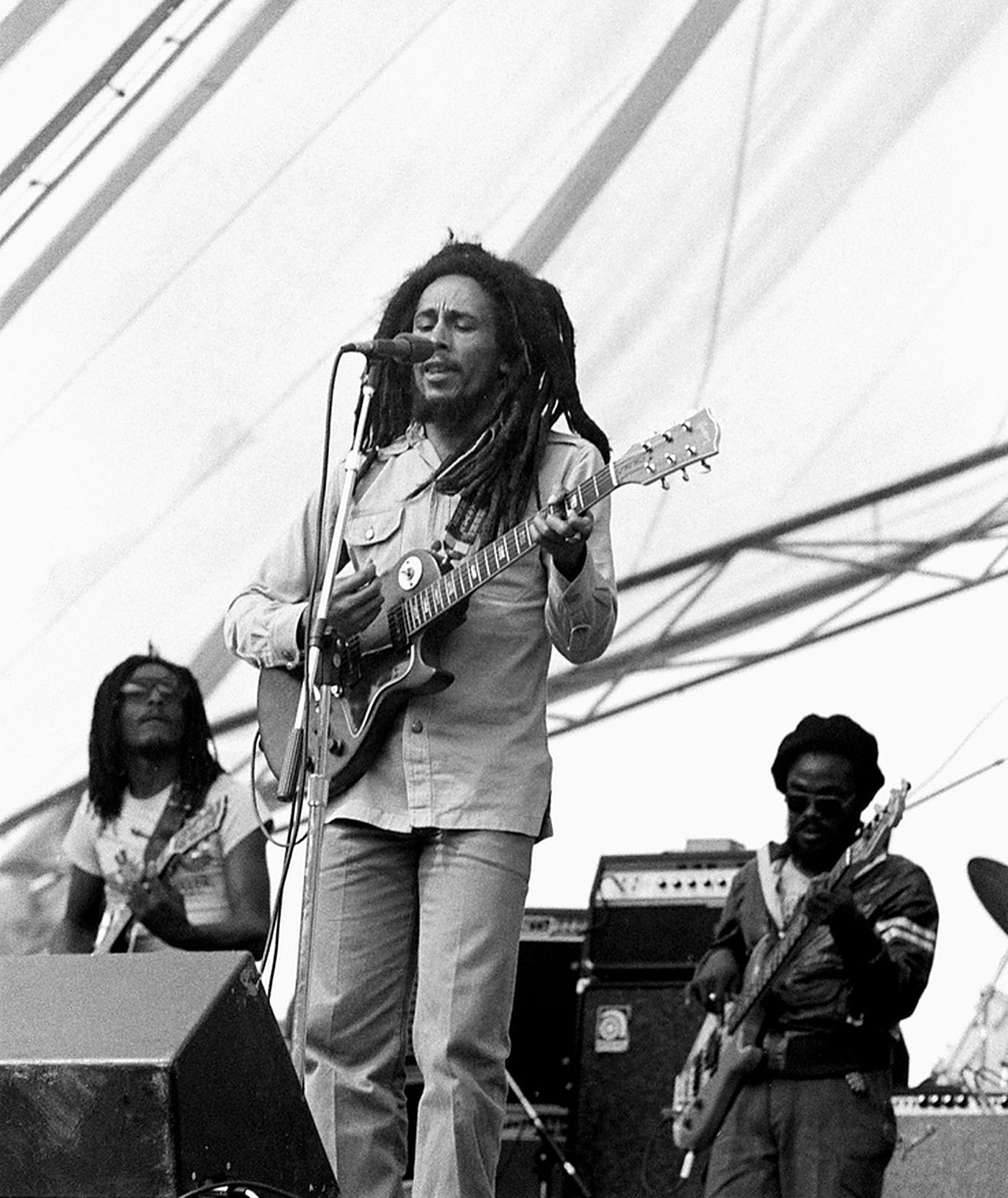Bob Marley on stage