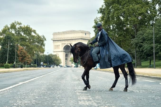 Omar Sy as Assane Diop in Lupin